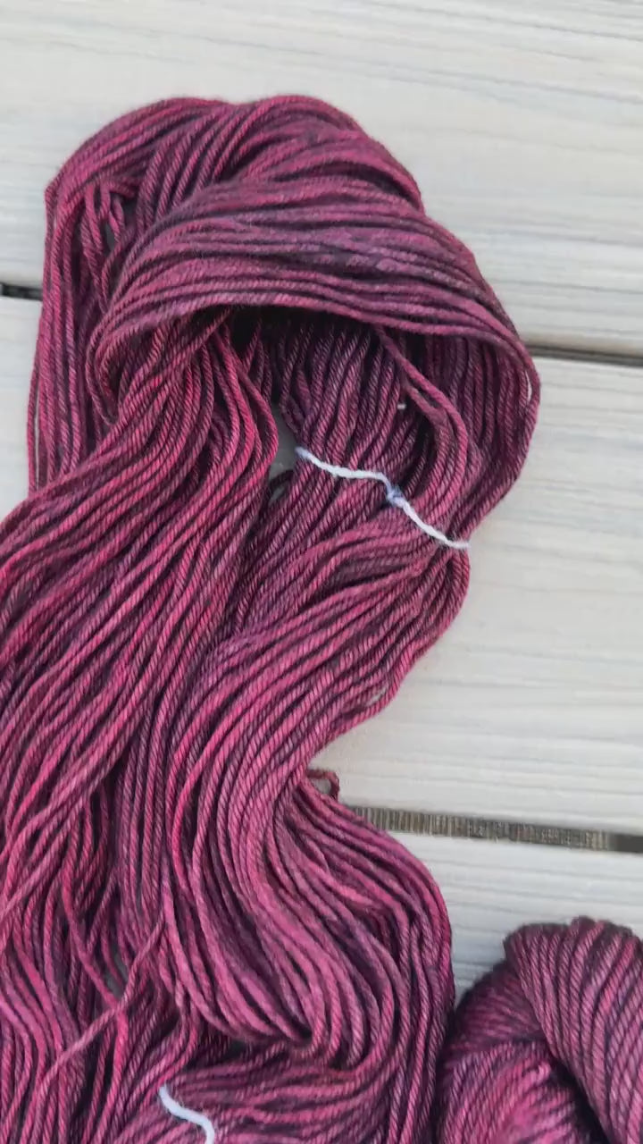 Malabrigo Rios Cumparsita hand dyed superwash merino wool yarn (worsted yarn)