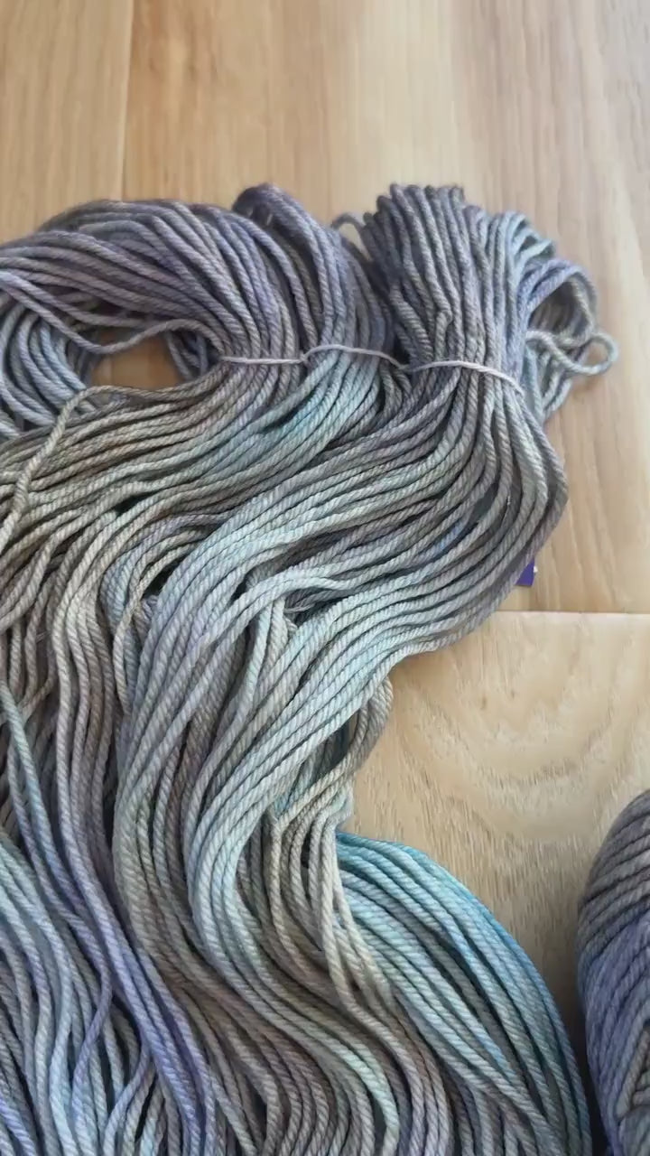 Malabrigo Rios Delphira – Amigas de Rosalindas Worsted Weight Superwash Merino Wool, Hand Dyed Soft Yarn, 4 Ply Knitting Yarn