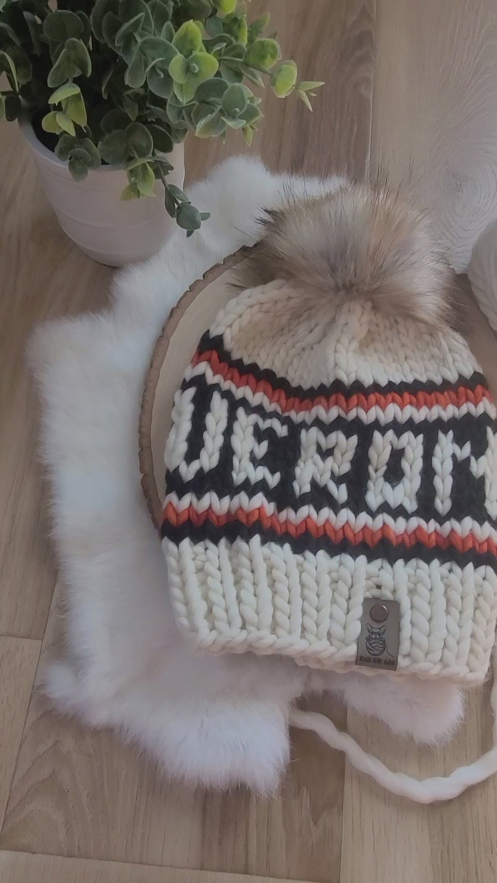 Verona knit wool hat