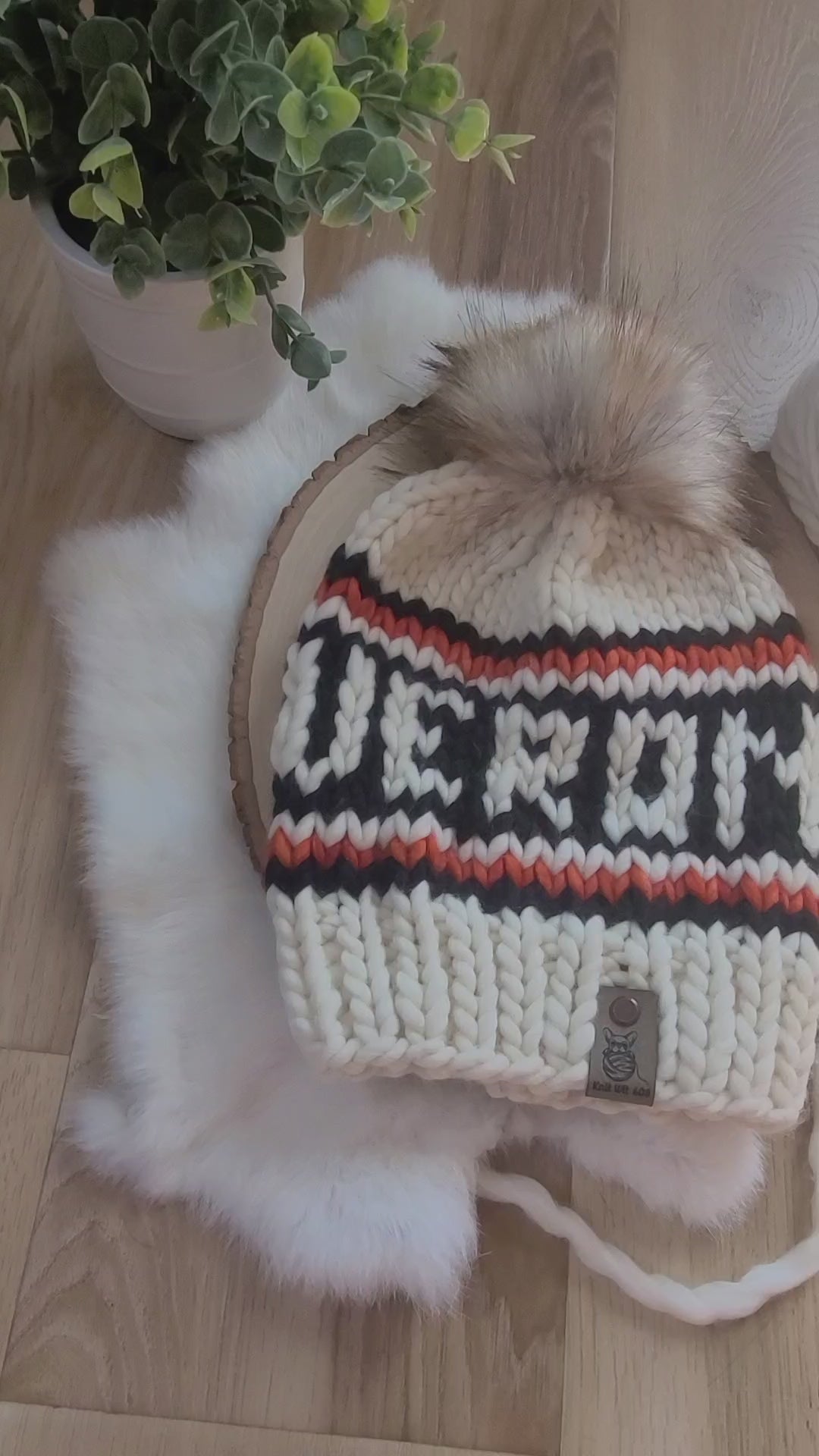 Verona knit wool hat