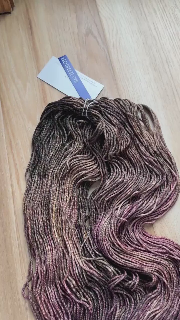 Malabrigo Rios Illusion, Worsted hand dyed wool yarn