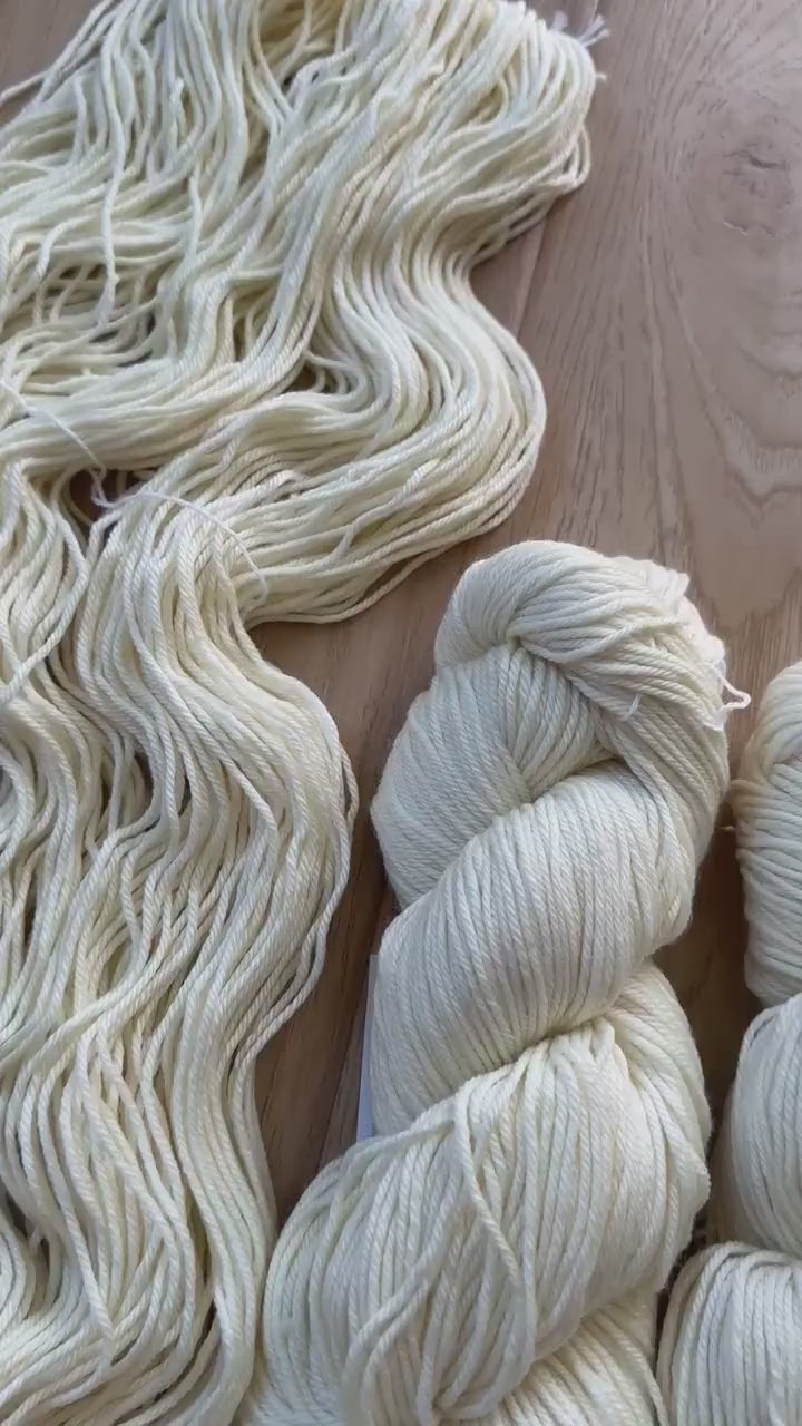 Malabrigo Rios Yarn Light blue yarn– Worsted Weight Superwash Merino Wool, Hand Dyed Soft Yarn