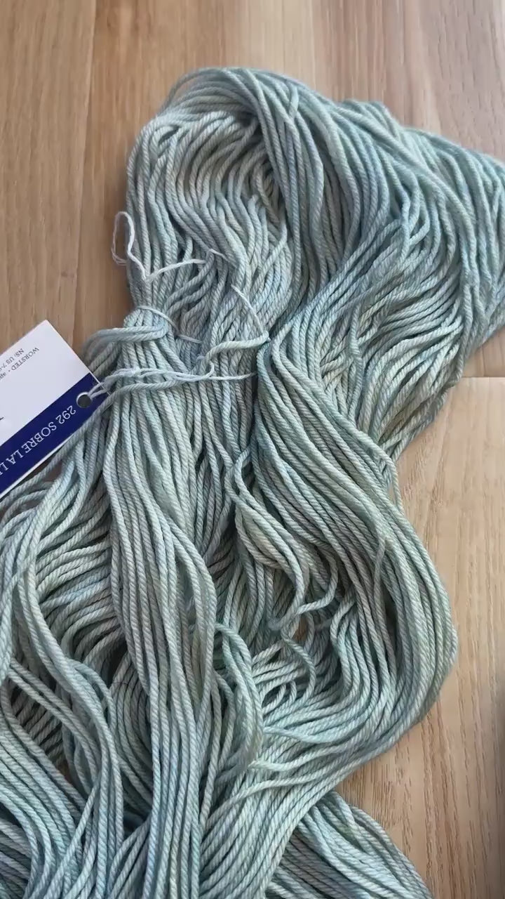 Malabrigo Rios Yarn Sobre La Luna by Lena Fedotova – Worsted Weight Superwash Merino Wool, Hand Dyed Soft Yarn, 4 Ply Knitting Yarn