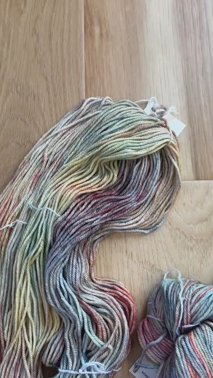 Malabrigo Rios Zahara – Amigas de Rosalinda collection Worsted Weight Superwash Merino Wool, Hand Dyed Soft Yarn, 4 Ply Knitting Yarn