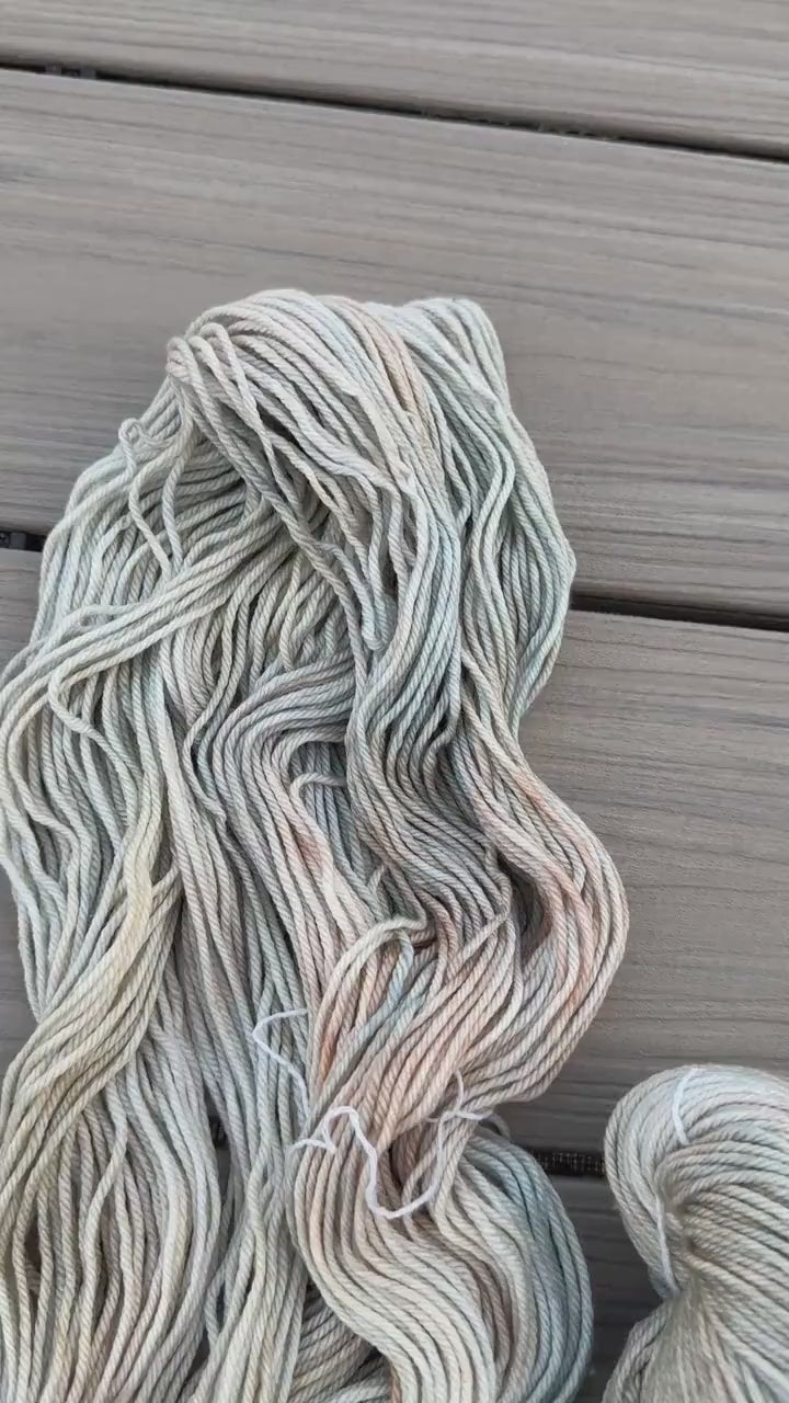 Malabrigo Rios Magnolia wool yarn hand dyed superwash merino wool yarn (worsted yarn)